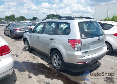 2011 Subaru Forester 2.5X from USA, damaged, VIN JF2SHABC2BH782984
